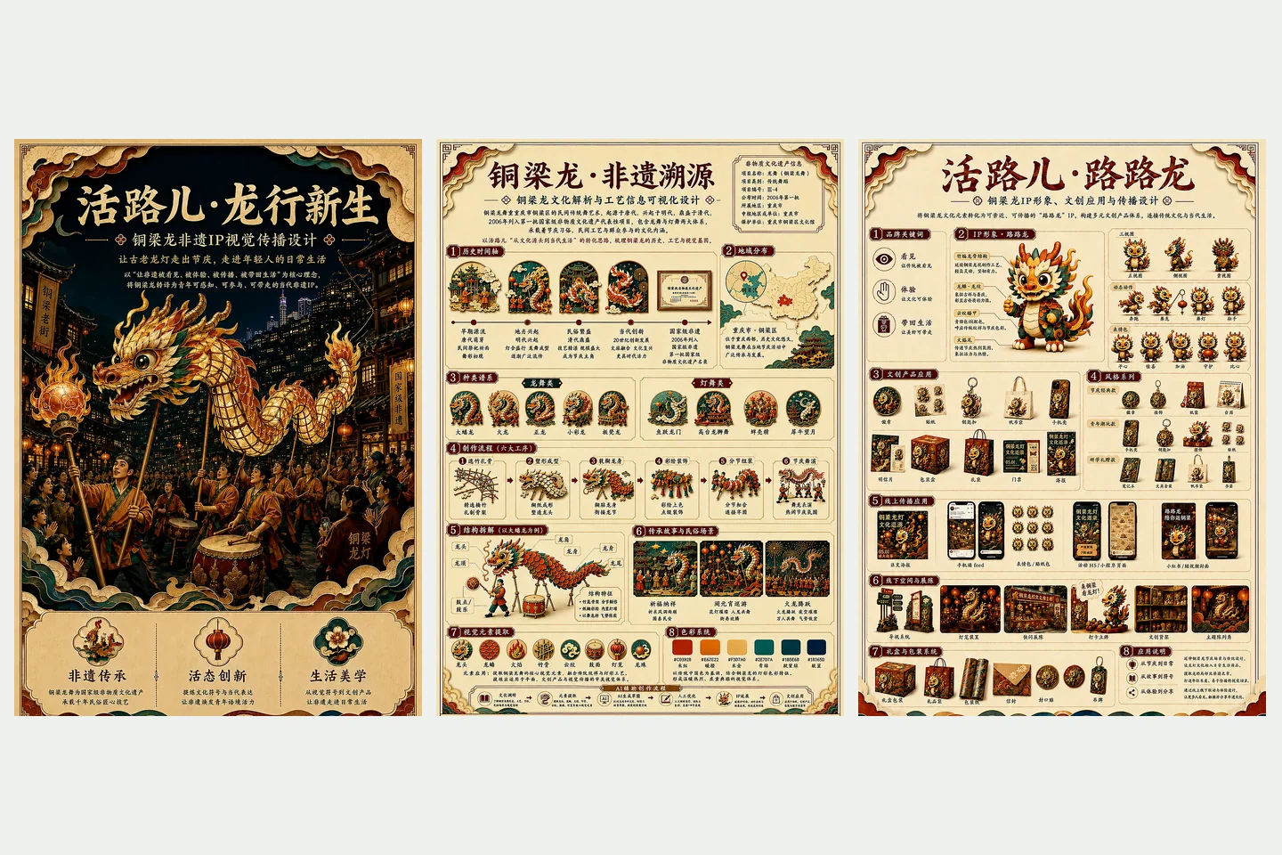 龙入门庭作品预览