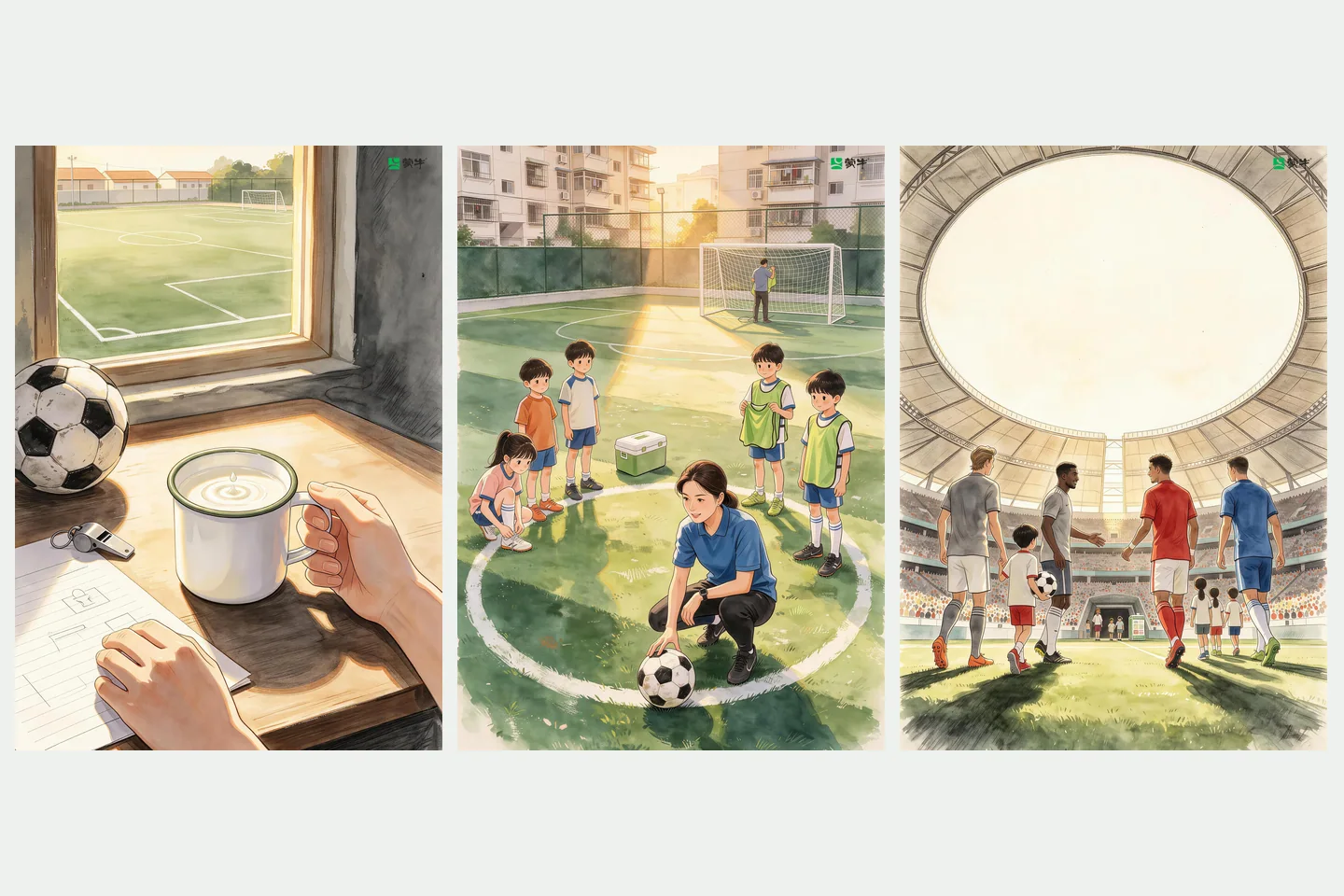 一滴，长成一座球场作品预览