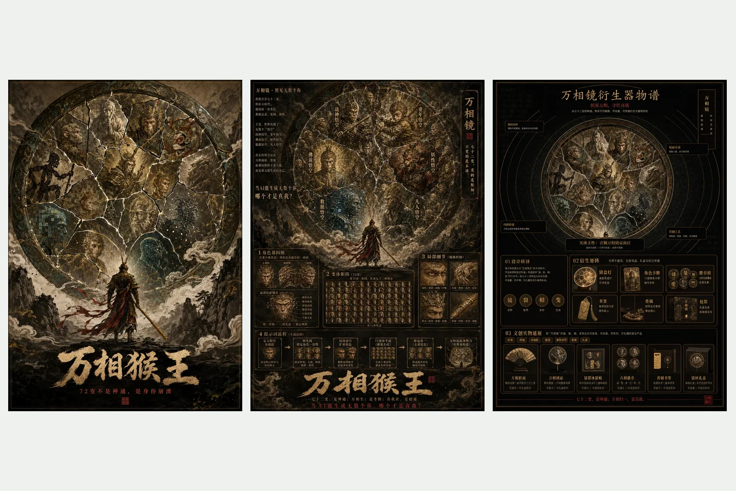 万相猴王作品预览